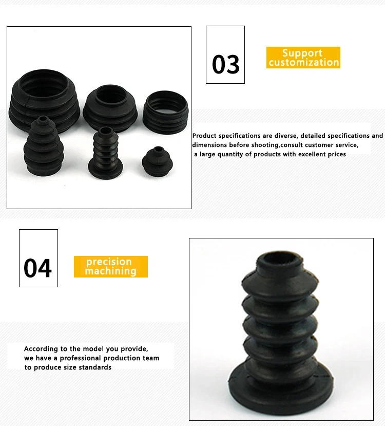 Rubber Cylinder Bellows Rubber Cylinder Bellows