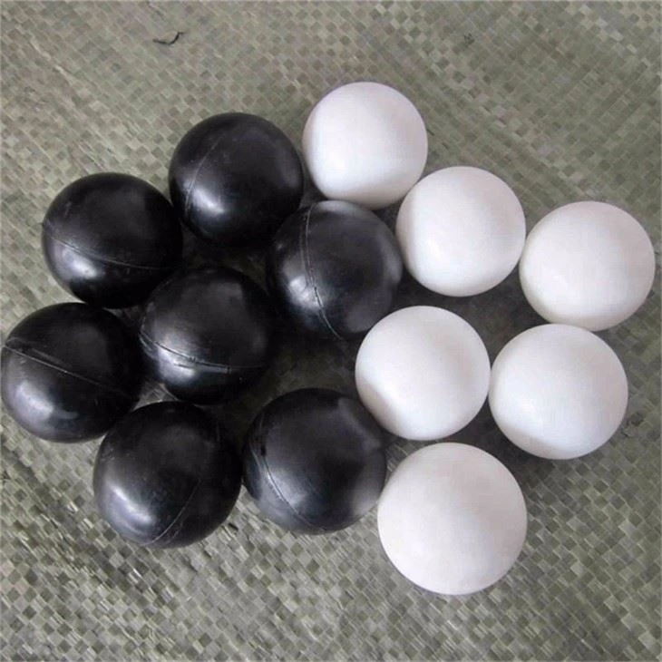 Black Colour Solid Rubber Ball With Good Price