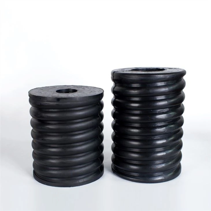 Factory Price Rubber Damper Rubber Spring For Vibration Isolation With Steel Plate Or Spring