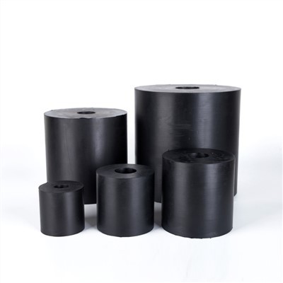 Rubber Spring With Good Damping Bounce And High Efficiency Blanking