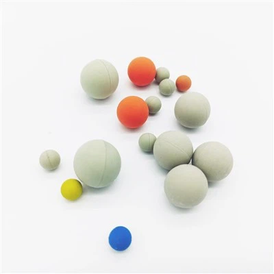 28mm 35mm Rubber Silica Gel Bouncing Anti-Blocking Ball For Vibrating Screen Machine