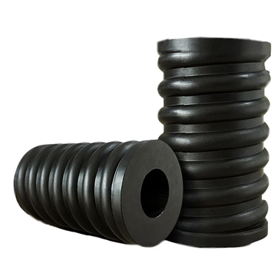 Composite Rubber Spring, Metal Spiral Rubber Compression Spring, High Elasticity And Wear-resistant Rubber Shock Absorber Spring